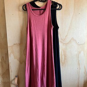 A New Day Knit Tank Swing Dresses (Set of 2)